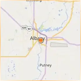 Albany State University Location Map Albany State University Location Map