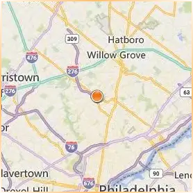 Arcadia University Location Map Arcadia University Location Map