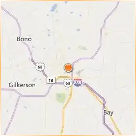 Arkansas State University Location Map Arkansas State University Location Map