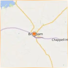 Blinn College District Location Map