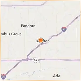 Bluffton University Location Map Bluffton University Location Map