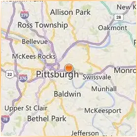 Carlow University Location Map Carlow University Location Map