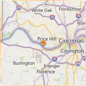 Mount Saint Joseph University Location Map