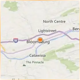 Commonwealth University of Pennsylvania Location Map Commonwealth University of Pennsylvania Location Map