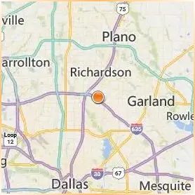 Concorde Career College Dallas Location Map
