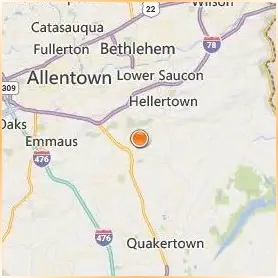 DeSales University Location Map DeSales University Location Map