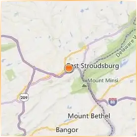 East Stroudsburg University of Pennsylvania Location Map East Stroudsburg University of Pennsylvania Location Map