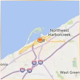 Gannon University Location Map Gannon University Location Map