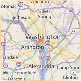 George Washington University Location Map George Washington University Location Map