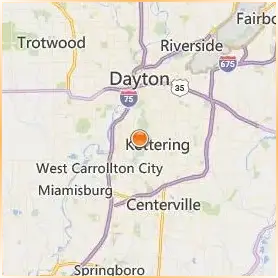 Kettering College Location Map