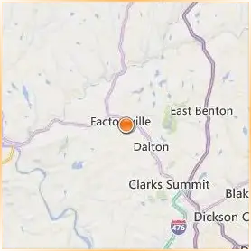 Keystone College Location Map Keystone College Location Map