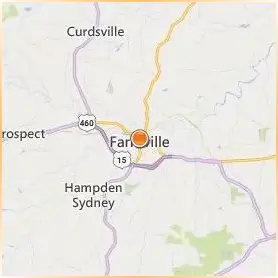 Longwood University Location Map Longwood University Location Map