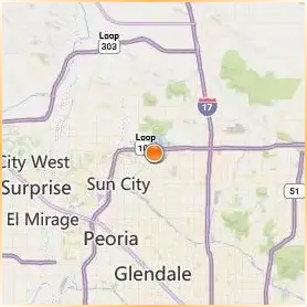 Midwestern University Glendale Location Map