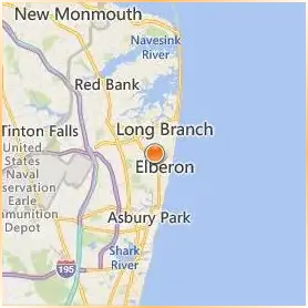 Monmouth University Location Map