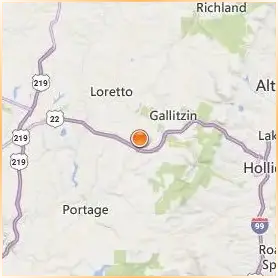 Mount Aloysius College Location Map Mount Aloysius College Location Map