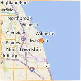 Northwestern University Location Map Northwestern University Location Map