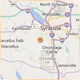 Onondaga Community College Location Map