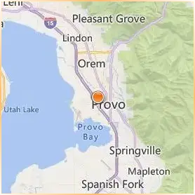 Provo College Location Map Provo College Location Map
