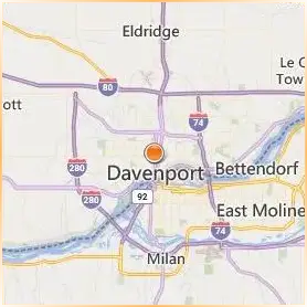 Saint Ambrose University Location Map Saint Ambrose University Location Map
