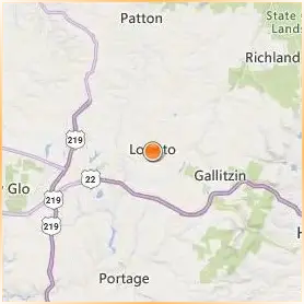 Saint Francis University Location Map Saint Francis University Location Map