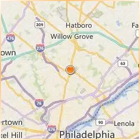 Salus University Location Map Salus University Location Map