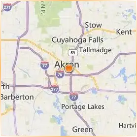 University of Akron Location Map University of Akron Location Map