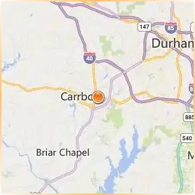University of North Carolina at Chapel Hill Location Map University of North Carolina at Chapel Hill Location Map