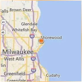University of Wisconsin Milwaukee Location Map