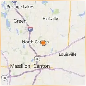 Walsh University Location Map Walsh University Location Map