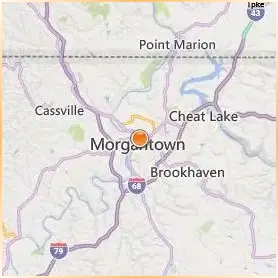 West Virginia University Location Map West Virginia University Location Map