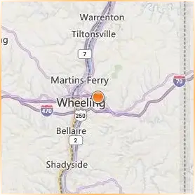 Wheeling University Location Map Wheeling University Location Map