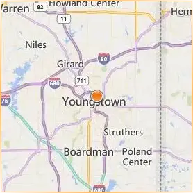 Youngstown State University Location Map Youngstown State University Location Map