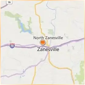 Zane State College Location Map Zane State College Location Map